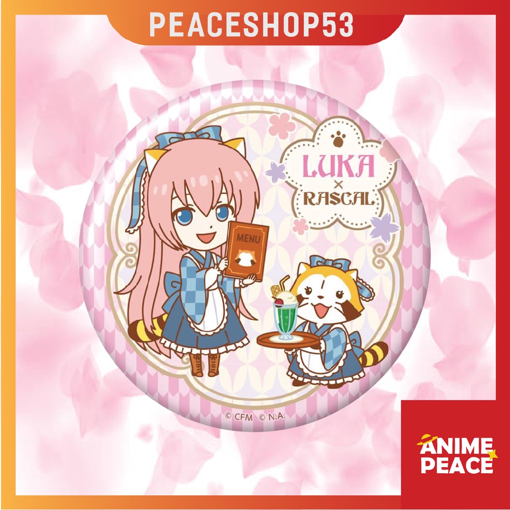 Huy hiệu Hatsune Miku Vocaloid Lấp Lánh Huy Hiệu Vocaloid Ver 3 HH45