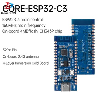 Bảng Mạch Phát Triển esp32-c3 2.4g wifi bluetooth ch343p 32pin esp32c3 chip blue