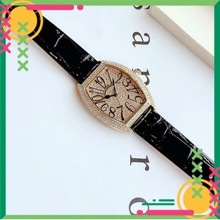 Đồng hồ nữ chính hãng Christian Van Sant - Máy quartz pin - Kính cứng - Dây da đen