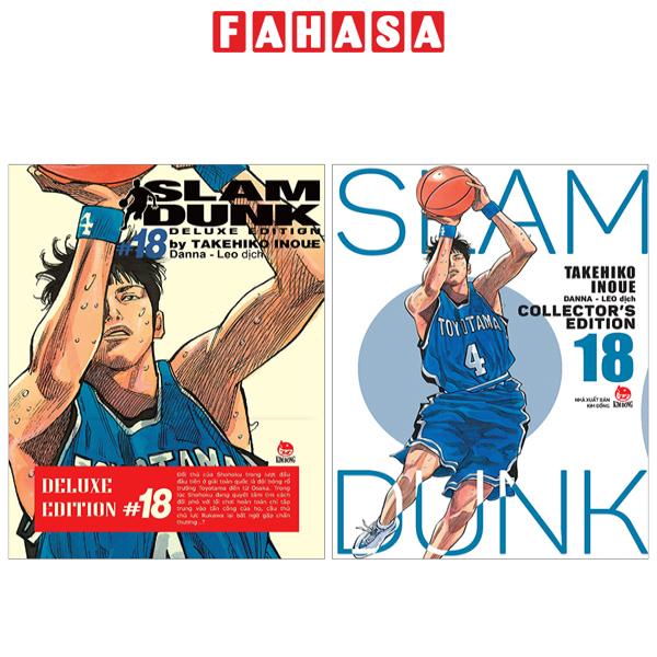 Sách Slam Dunk - Deluxe Edition - Tập 18 - Tặng Kèm Obi + Bìa Áo Limited Ngẫu Nhiên