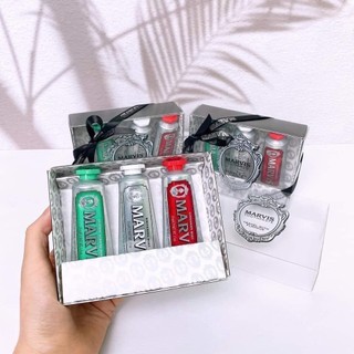 Kem đánh răng Marvis Mini Set 3 tuýp x 25ml