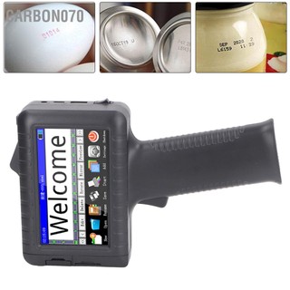 Carbon070 Máy in phun cầm tay HD Màn hình cảm ứng LED Hỗ trợ đa ngôn ngữ logo mini di động