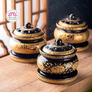 Lư Điện Xông Trầm Bằng Gốm Cao Cấp Size To - Lò Xông Trầm [Bảo Hành 1 Năm]
