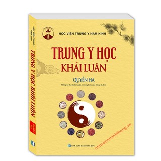 Sách-Combo-Trung y học khái luận (quyển thượng) + (quyển hạ) (Mềm) (MT)