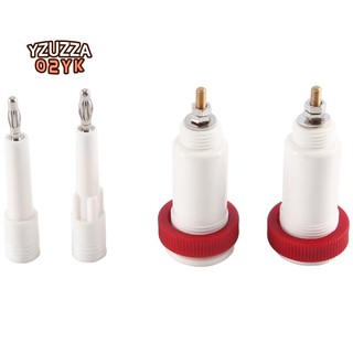 Set 2 cặp jack cắm bắp chuối 4mm 10kv - 30kv chuyên dụng