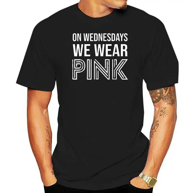 Mean Men On Wednesday We Wear Pink Áo thun hot nhất thế giới