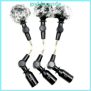 Micro Thu Âm Mini Jack 3 5mm Cho PC Laptop Notebook Điện Thoại Thông Minh Camera