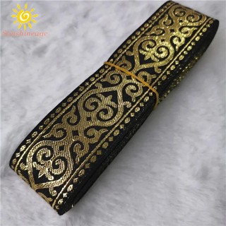 Vải Ren Lụa Jacquard 3.3cm May Rèm Trang Trí