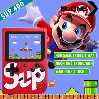 BJONE máy chơi game cầm tay Mini cầm tay 400 trò chơi trong màn hình màu 1.3 Inch