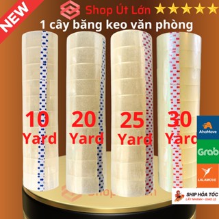 Băng keo trong văn phòng loại nhỏ, 1 cây 10 cuộn rộng 1.8cm, 10yard-20yard-25yard-30yard