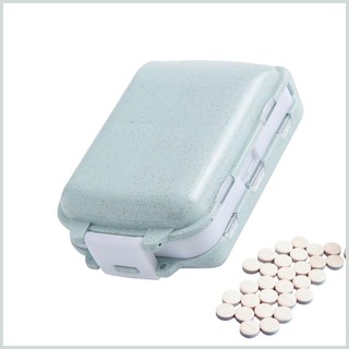 Hộp đựng thuốc mini 8 ngăn 3 tầng gấp gọn tiện lợi