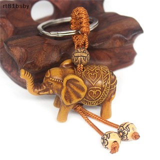 Móc khóa hình chú voi may mắn dễ thương