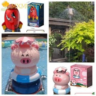 Đồ chơi xịt tên lửa xoay 360 độ vui nhộn ° đồ chơi tên lửa phun nước dạng xoay phun nước 3 + cho bé