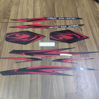 Bộ tem ab air blade 110 thái lốc xoáy đời đầu xăng cơ 2007 2008 3 lớp hàng loại 1 tốt nhất
