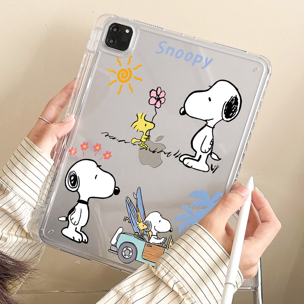 Ốp lưng snoopy iPad ốp lưng ipad  air4 ốp lưng ipad gen 10 ốp ipad gen 11 / 5 / 6 pro11 2022 2024 Ốp