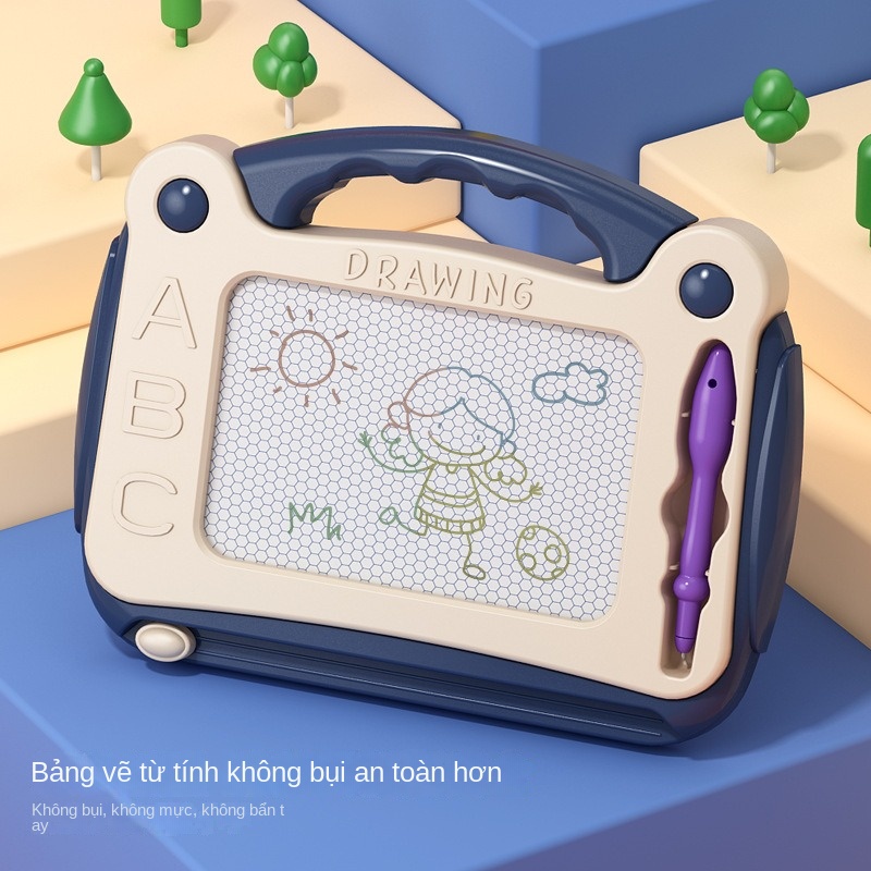 Thông Minh Bảng Vẽ Xóa Nam Châm Chân Bàn Cho Bé