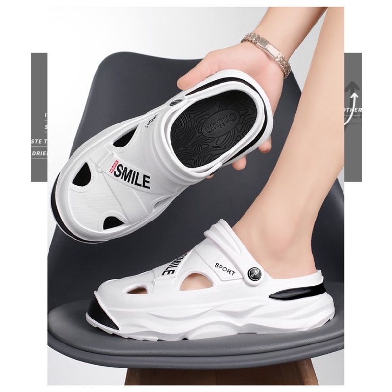 Dép Sandal Thể Thao Đế Dày Chống Trượt Cho Nam