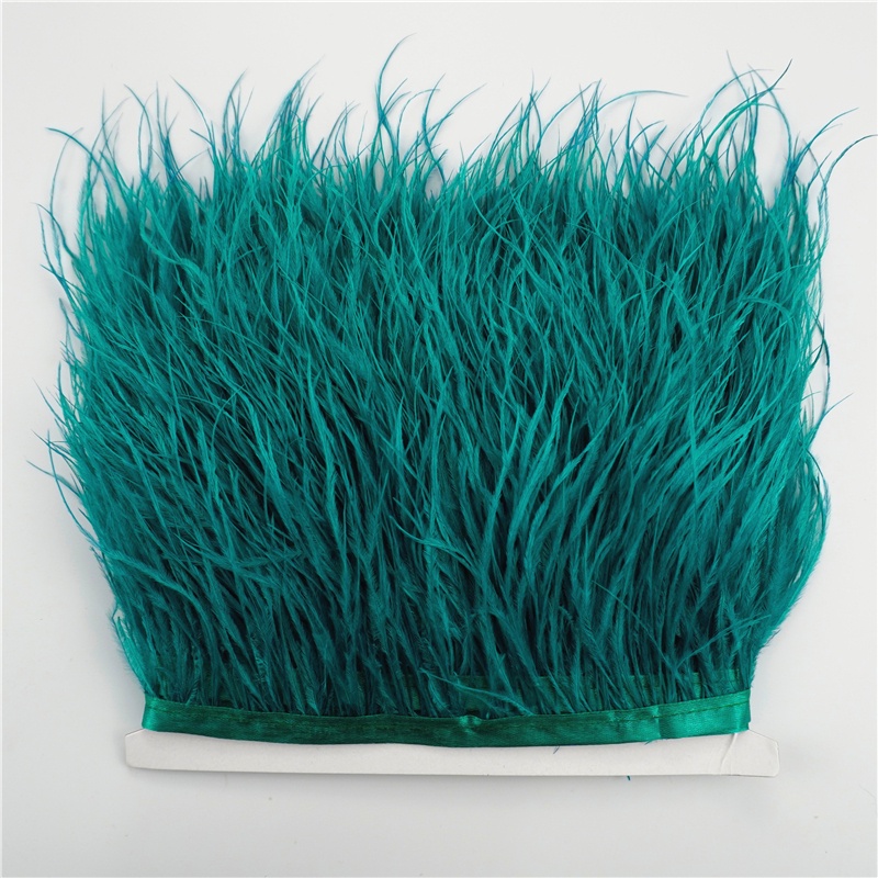 1m Dây Ruy Băng Lông Đà Điểu 8-10cm Nhiều Màu Sắc Dùng Làm Đồ Thủ Công / Trang Trí Váy