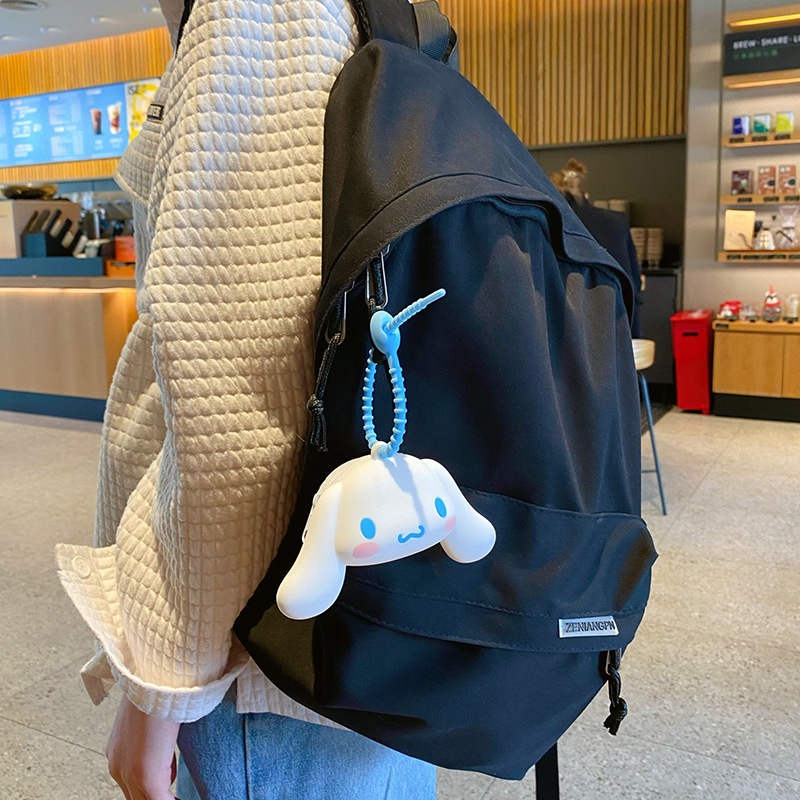 Sanrio Móc Khóa Đựng Tiền Xu Đa Năng Hình Chú Chó Tai To Dễ Thương