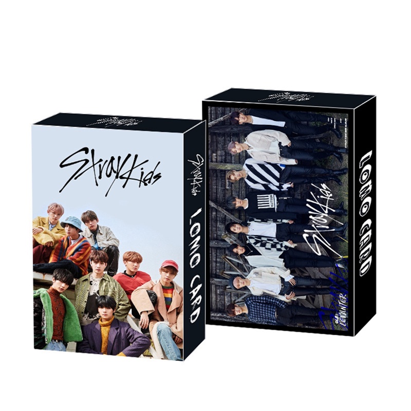 Nuserw Bộ 30 Thẻ Hình Nhóm Nhạc ateez