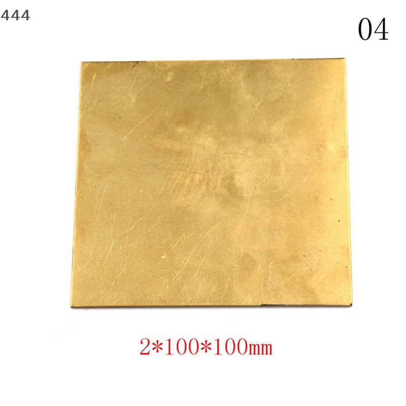 Tấm Lá Đồng 0.5mm / 0.8mm / 1mm / 2mm 100x100mm Chuyên Dụng