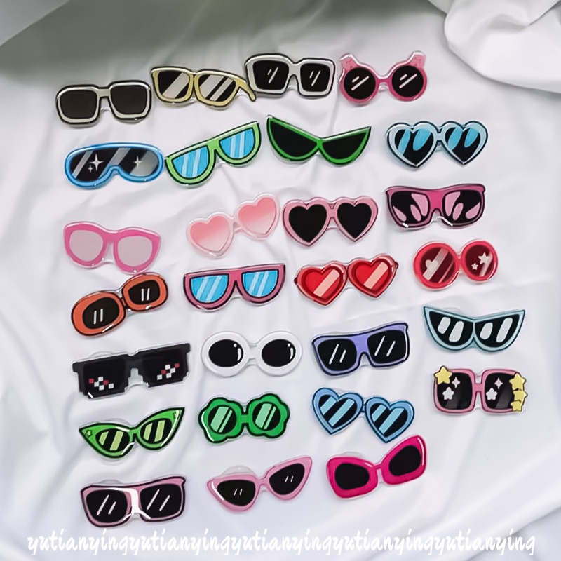 Hoạt Hình Giá Đỡ Điện Thoại Dạng Nhẫn Đeo Tay Hình Mắt Kính Ngộ Nghĩnh