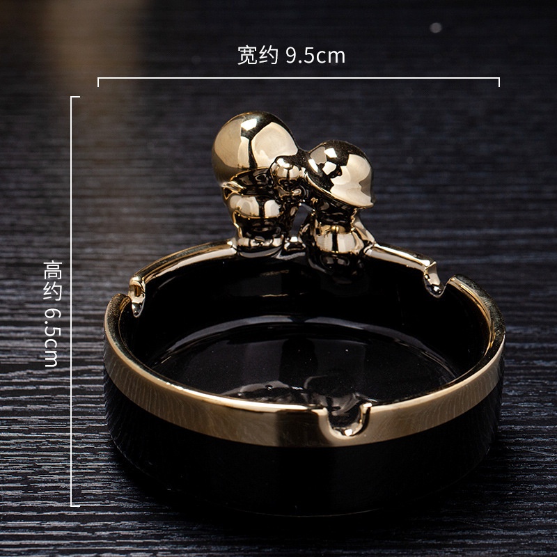 Decor Phòng Khách "Gạt Tàn Bắc Âu" Đồ Trang Trí Phòng Khách, Lối Vào Phòng Học Tủ Rượu Trang Trí Tủ Tivi