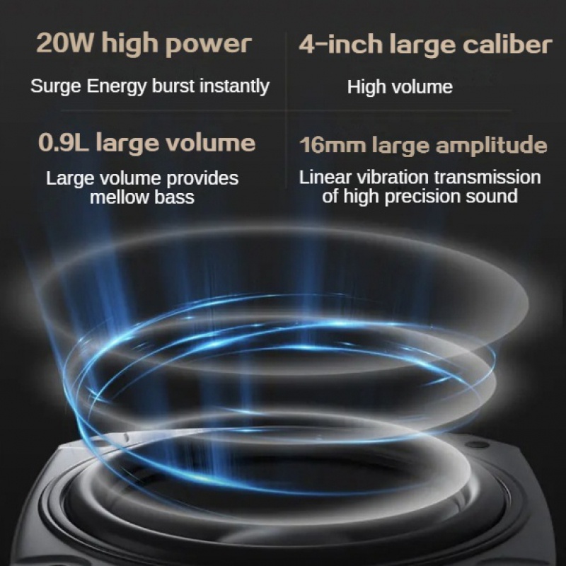 Loa bluetooth Không Dây Âm Thanh Siêu Trầm Chống Thấm Nước Chất Lượng Cao