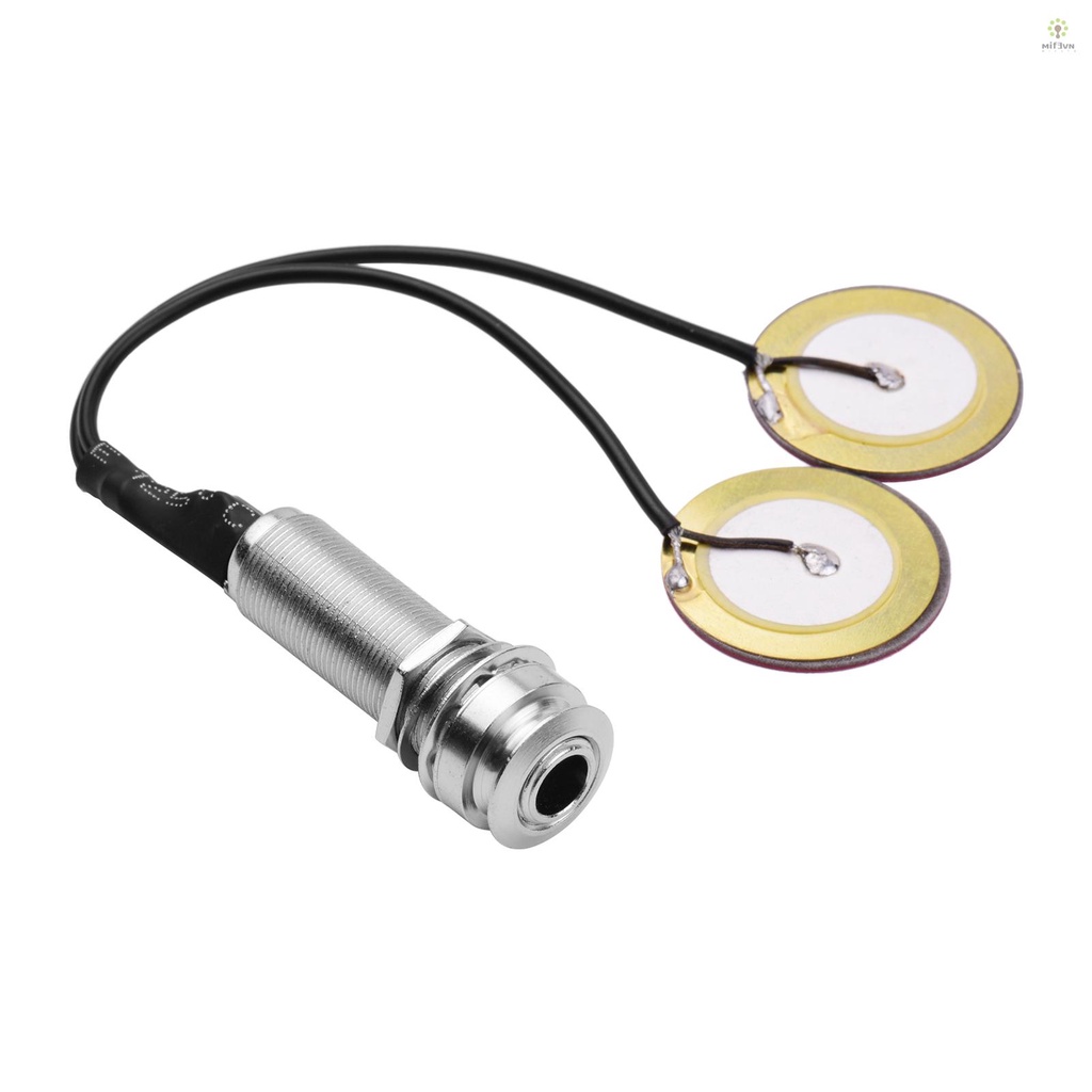 Pickup mini Tự Dính Với Giắc Cắm 1 / 4 inch Chuyên Dụng Cho Đàn violin mandolin