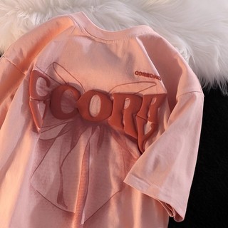 Áo thun cotton khô in nổi hình cor