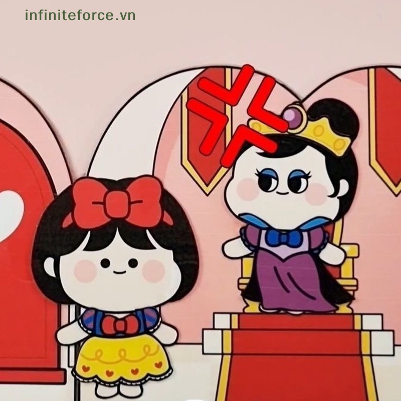 Sách Đồ Chơi Công Chúa Hoạt Hình Yên Tĩnh Dễ Thương Tự Làm Đồ Chơi Giáo Dục Cho Bé