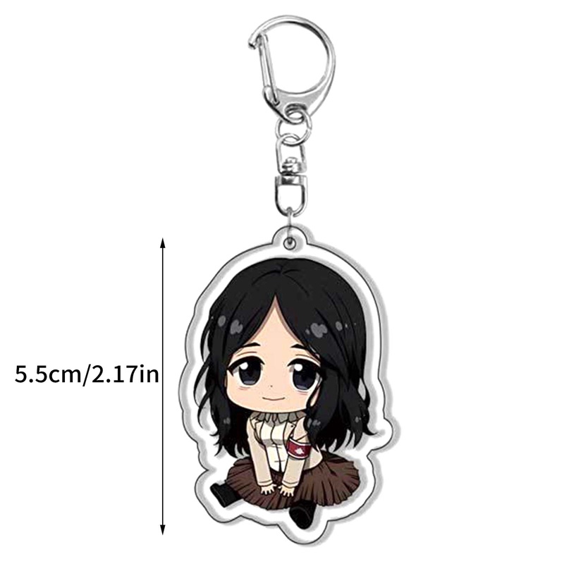 Móc Chìa Khóa Xe Hơi Họa Tiết attack on titan shingeki no kyojin Hoạt Hình