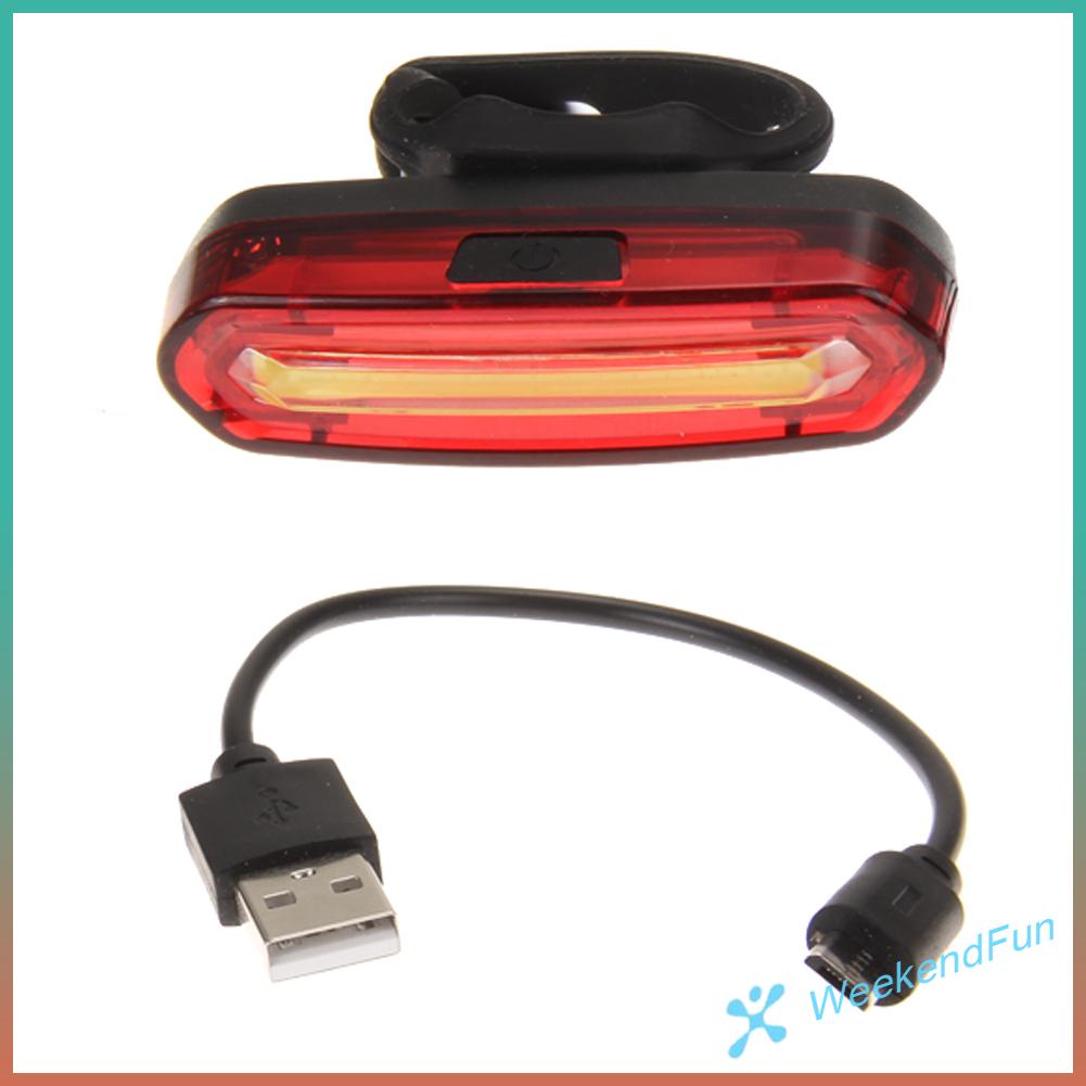 Chúng ta sẽ làm thế.★ Đèn led cob Gắn Phía Trước Và Sau Xe Đạp Sạc usb