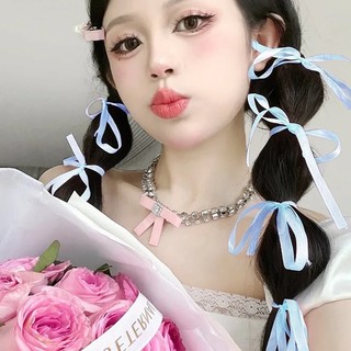 Dây Buộc Tóc 2m Bằng Lụa Thắt Nơ Bướm Thời Trang
