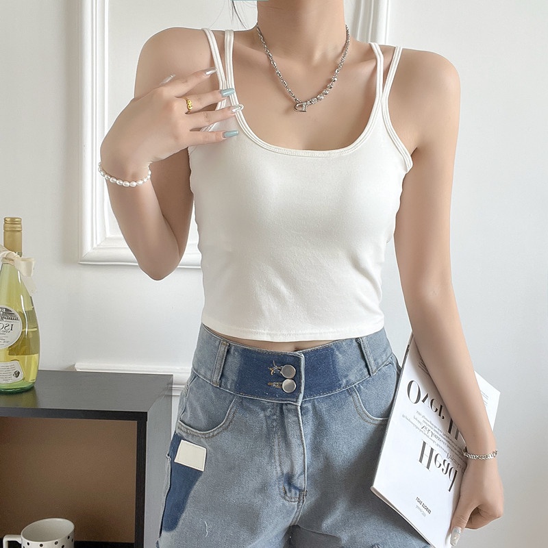 Áo Ống Có Mút Nâng Ngực Dây Đan Chéo Sau Lưng Thời Trang Quyến Rũ Cho Nữ
