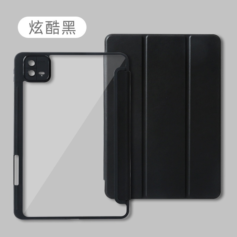 Bao Da Máy Tính Bảng Bằng acrylic Trong Suốt Có Ngăn Đựng Bút Cho xiaomi pad 6 pad6 pro 2023 11 inch mi pad 6 pro