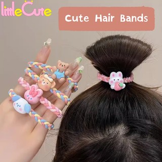 Dây cột tóc đuôi ngựa co giãn siêu bền dễ thương