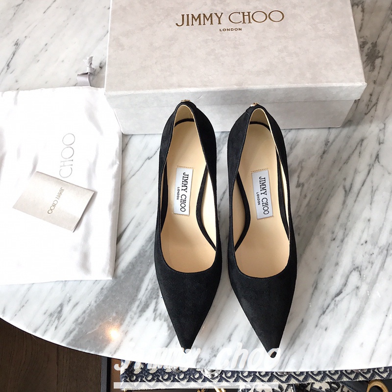 Giày Cao Gót 8cm Da Lộn Mũi Nhọn Quyến Rũ Cho Nữ