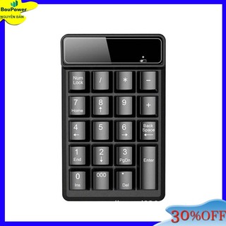 Boupower Bàn Phím Số 19 Phím Không Dây mini