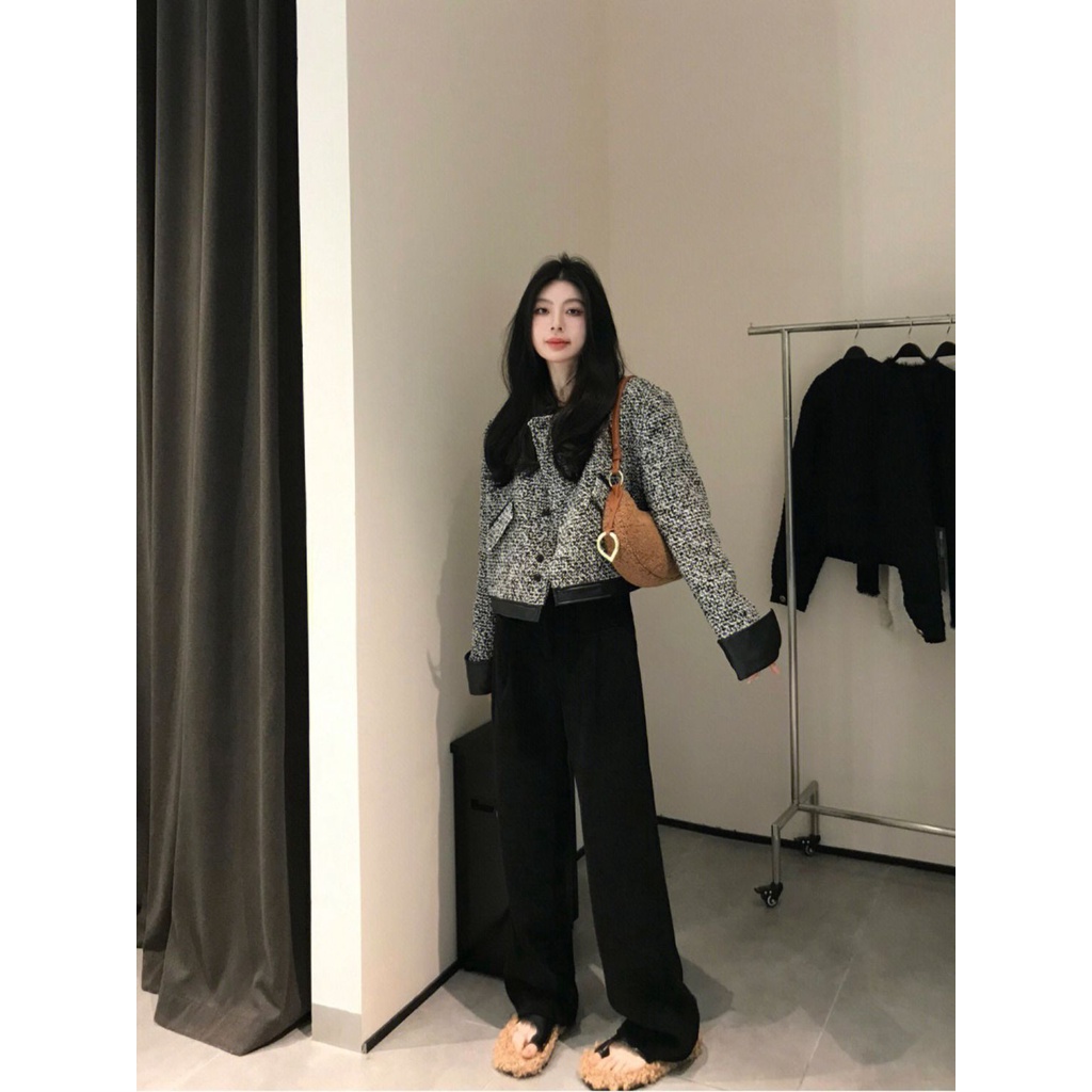 Áo Khoác Dáng Ngắn Phong Cách Thời Trang Xuân Thu Mới 2023