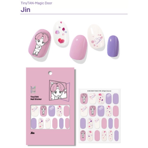 *BIG SALE LAST CHANCE*  BTS Gel Nail Sticker *Random Box* -Magic Door , Nail Art Sticker, Korea, RM, JIN, JIMIN, SUGA, J-HOPE, JUNGKOOK, V