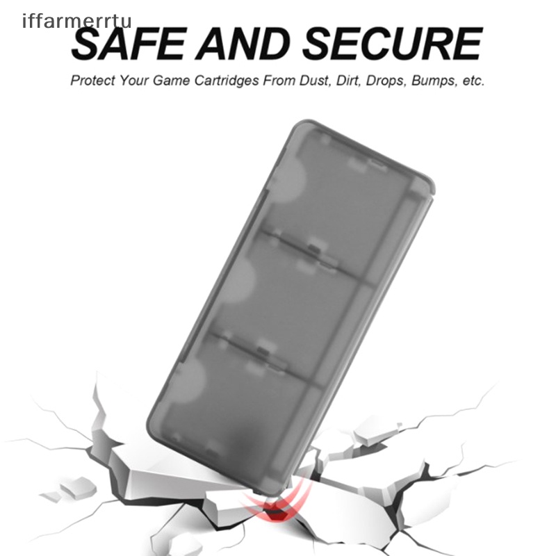 Hộp Đựng Thẻ game 6 Trong 1 3ds nds 2ds Tương Thích Với ds lite ndsl ndsi xl ll for 2ds 3ds new Mertu