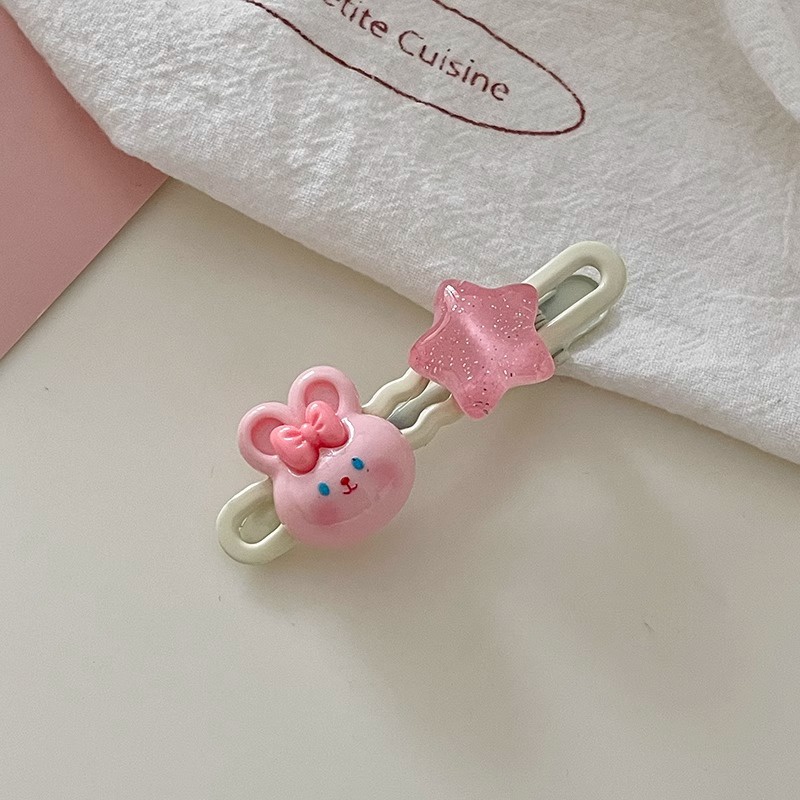 Dễ Thương Kẹp Tóc Hình Ngôi Sao Xinh Xắn Cho Bé Gái