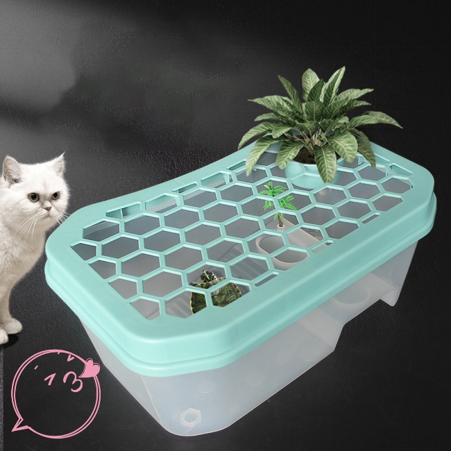 Hiussngha Bể Nuôi Rùa mini Cao Cấp Với Bệ Rãnh Rãnh Rãnh Rãnh Đa Năng