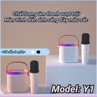Loa Bluetooth Karaoke Nhiều Màu Sắc Loa Bluetooth Không Dây Mini Dễ Thương Loa Gia Đình Di Động KTV