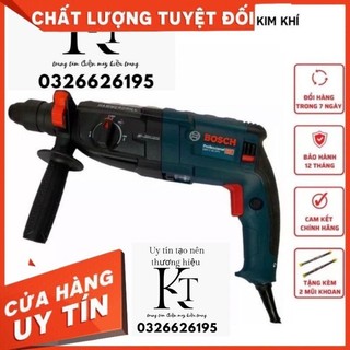 Máy khoan bê tông bosch 2-28 công suất 820w, bánh răng chuyền tải, tản nhiệt tốt