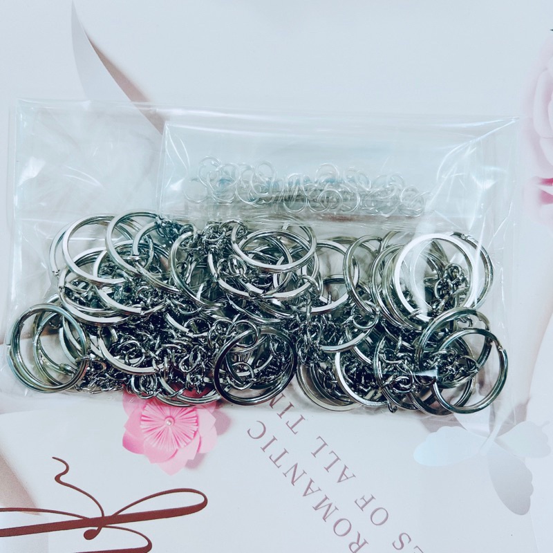 Móc khoá khoen đẹp dùng làm handmade  ,giá sỉ