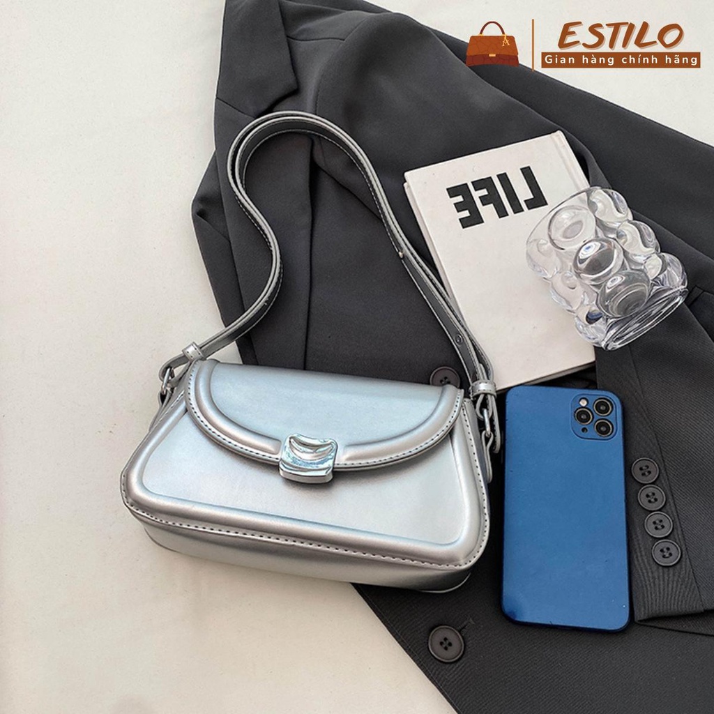 Túi xách nữ đeo chéo, đeo vai ESTILO size 22cm HA386