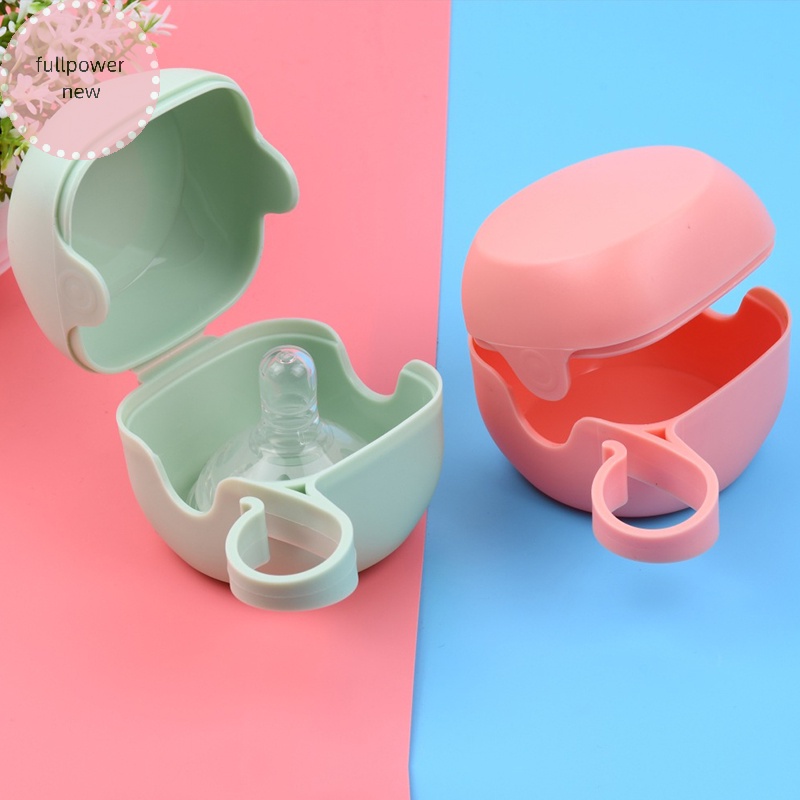 Fullpowernew Hộp Đựng Núm Vú Giả Cho Bé
