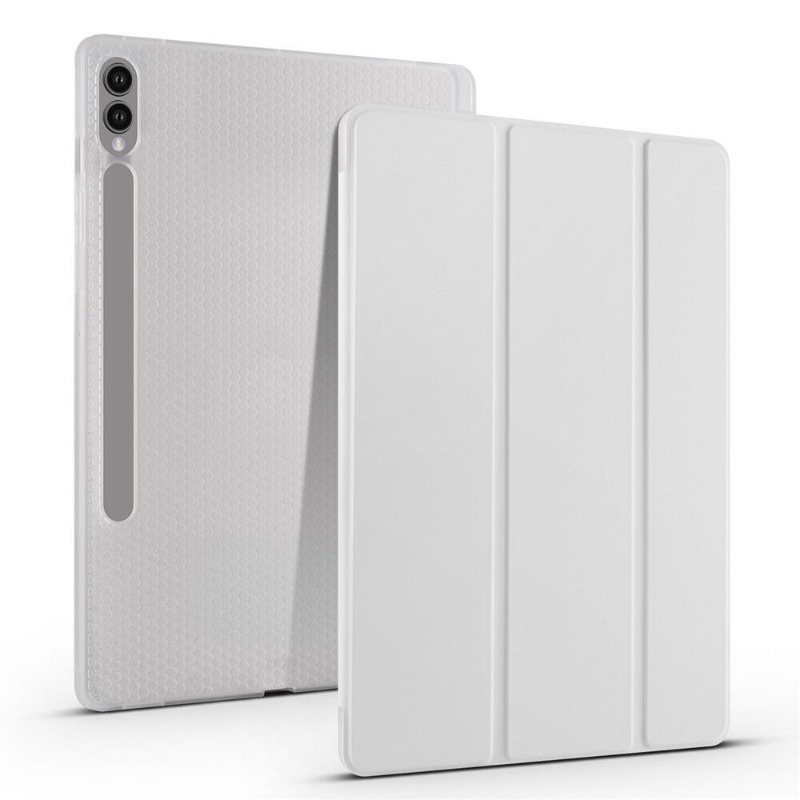 Bao Da Máy Tính Bảng Nắp Gập Thông Minh Có Ngăn Đựng Bút Cho samsung galaxy tab s9 fe 10.9 sm-P510 Smx516B Giá Đỡ
